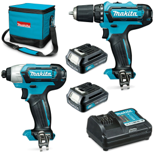 Bộ Sản Phẩm Makita CLX225SX1 (df333d+tm30d+bl1016*2+dc10sb)