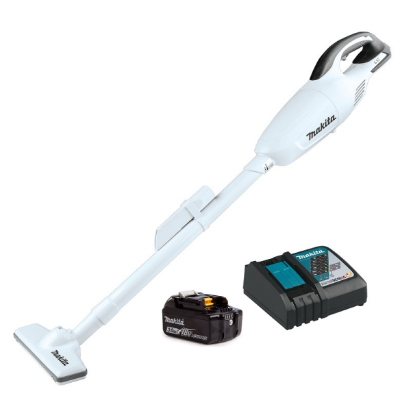 Máy Hút Bụi Dùng Pin Makita DCL180FRFW (18v) (kèm 01 pin 3.0 + sạc)