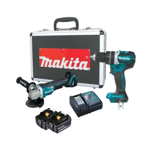 Bộ Sản Phẩm Makita DLX2426TX1 (ddf484+dga404+bl1850b*2+)