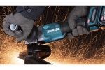 Máy Mài Góc Dùng Pin Makita GA011GM201 (100mm/công tắc bóp/ (kèm 02 pin 4.0ah + sạc nhanh)
