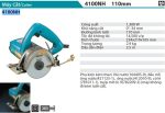 Máy Cắt Đá/gạch Makita 4100NH (110mm)