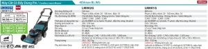 Máy Cắt Cỏ Đẩy Dùng Pin Makita LM002GZ (530mm/bl)(40v max) chưa kèm pin sạc