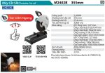 Máy Cắt Sắt Makita M2402B (355mm/2200w)