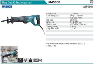 Máy Cưa Kiếm Makita M4500B