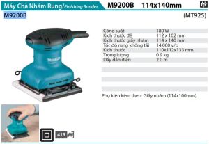 Máy Chà Nhám Rung Makita M9200B