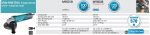 Máy Mài Góc Makita MT963 (125mm/570w/công tắc trượt)
