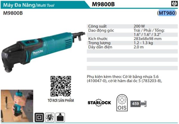 Máy Đa Năng Makita MT980